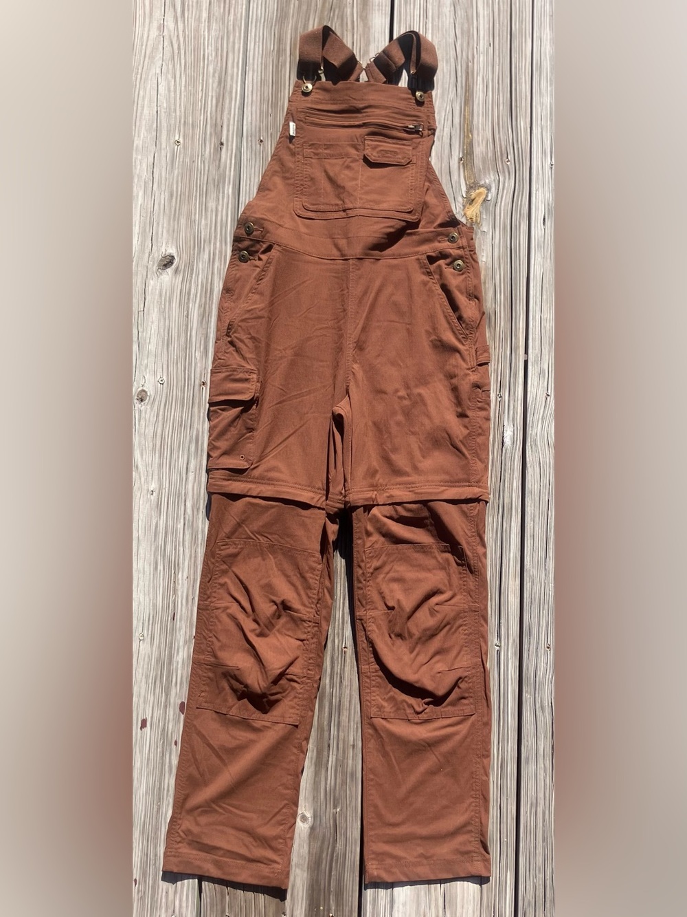 Duluth Heirloom Gardening Convertible Bib Overalls XS Regular